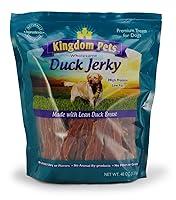 Algopix Similar Product 15 - Kingdom Pets Duck Breast Jerky Premium