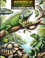 Algopix Similar Product 5 - Reptile Coloring Book Amazing Reptiles