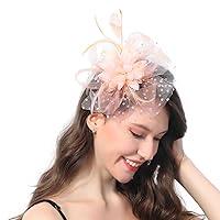 Algopix Similar Product 3 - Ladiery Women Fascinators Hat for Tea