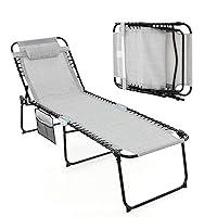 Algopix Similar Product 12 - Tangkula Beach Lounge Chair for