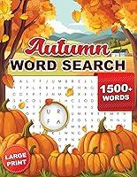 Algopix Similar Product 17 - Autumn Word Search Puzzles For Adults