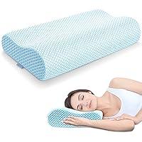 Algopix Similar Product 16 - Anvo Memory Foam Pillow Neck Contour