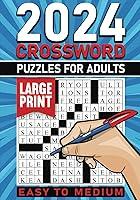 Algopix Similar Product 15 - 2024 Easy to Medium Crossword Puzzles