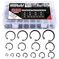 Algopix Similar Product 3 - Hilitchi 300Pcs 15SIZE Alloy Steel