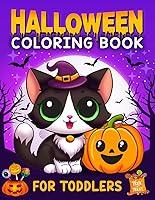 Algopix Similar Product 20 - Halloween coloring book for toddlers