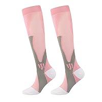 Algopix Similar Product 7 - Men And Women Compression Socks Calf