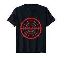 Algopix Similar Product 6 - Sniper Target Bullseye Scope T-Shirt