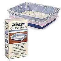 Algopix Similar Product 11 - Meow Town MT Cat Pan Liners Large 30Pk