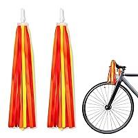 Algopix Similar Product 5 - Estivaux Orange Yellow Bike Streamers