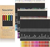 Algopix Similar Product 19 - Soucolor 72Color Colored Pencils for