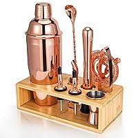 Algopix Similar Product 20 - Cocktail Shaker Set Mixology Bartender