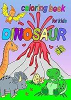 Algopix Similar Product 18 - Dinosaur Coloring Book for Kids Ages 