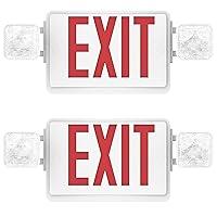 Algopix Similar Product 2 - Sunco 2 Pack Lighted Exit Signs for