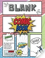 Algopix Similar Product 19 - Blank Comic Book Create Your Own Comic