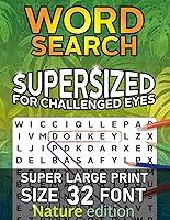 Algopix Similar Product 18 - Word Search Supersized for Challenged