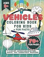 Algopix Similar Product 16 - Vehicle Coloring Books For Kids  Fun