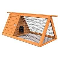 Algopix Similar Product 17 - Premium Plus Backyard Hutch for Rabbits