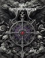 Algopix Similar Product 19 - Gothic tattoo stencils: Design tattoo