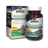 Algopix Similar Product 12 - Natures Answer Melatonin 5mg