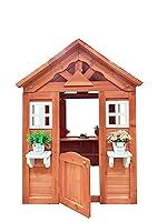 Algopix Similar Product 12 - All Wooden Playhouse with 2 Windows