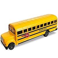 Algopix Similar Product 4 - ArtCreativity Diecast Yellow School Bus