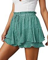 Algopix Similar Product 1 - Aoudery Flowy Shorts for Women Casual