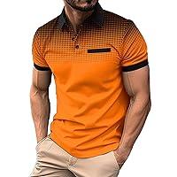 Algopix Similar Product 17 - Shirts for Men Summer Short Sleeve Polo