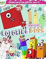 Algopix Similar Product 2 - Number Blocks 1 to 1000 Coloring Book