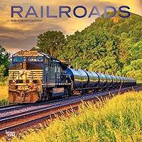 Algopix Similar Product 10 - Railroads  2025 12 x 24 Inch Monthly