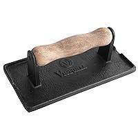 Algopix Similar Product 12 - Victoria Cast Iron Panini Press Burger