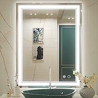 Algopix Similar Product 17 - Keonjinn 28 x 36 Inch LED Mirror