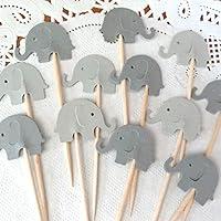 Algopix Similar Product 8 - Light Grey and Medium Gray Elephant