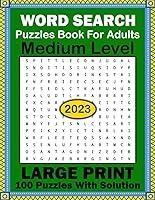 Algopix Similar Product 19 - 2023 Word Search Puzzles Book For