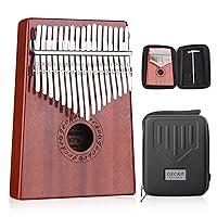 Algopix Similar Product 6 - GECKO Kalimba 17 Keys Thumb Piano with