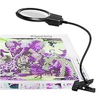 Algopix Similar Product 10 - 5D Diamond Painting Tools LED Light