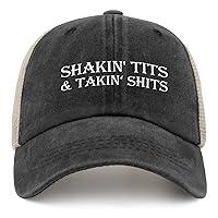 Algopix Similar Product 2 - Shakin Tits Takin Shits Hat Trucker Hat