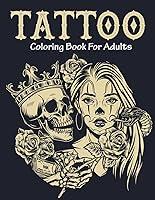 Algopix Similar Product 3 - Amazing Tattoo Coloring Book A Tattoo