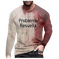 Algopix Similar Product 7 - Problem Solved Bloody ShirtMen Im Fine