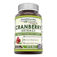 Algopix Similar Product 8 - Pure Naturals Cranberry Extract 475 mg