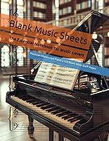 Algopix Similar Product 16 - Blank Music Sheets: 120 Wide Staff Pages