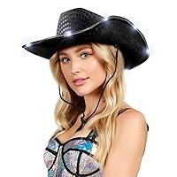 Algopix Similar Product 20 - FlashingBlinkyLights Black Sequin Light