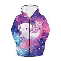 Algopix Similar Product 6 - Jekioweii 616T Kids Galaxy Axolotl