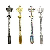 Algopix Similar Product 3 - Mini Crown Spoon Keychain Pendant