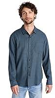 Algopix Similar Product 1 - Rails Men's Wyatt Shirt, Sea Blue, M