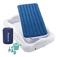 Algopix Similar Product 4 - hiccapop Inflatable Toddler Travel Bed