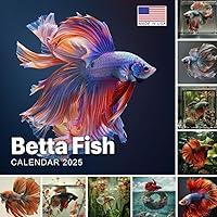 Algopix Similar Product 20 - Betta Fish Calendar 2025 365 Days of