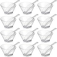 Algopix Similar Product 10 - Sawysine 24 Pcs Plastic Clear Serving