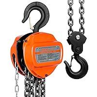 Algopix Similar Product 8 - VEVOR Hand Chain Hoist 3 Ton 6600 lbs