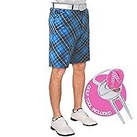 Algopix Similar Product 15 - Royal  Awesome Haphazard Golf Shorts