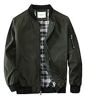 Algopix Similar Product 7 - Veusna Bomber Jacket Fashion Stylish